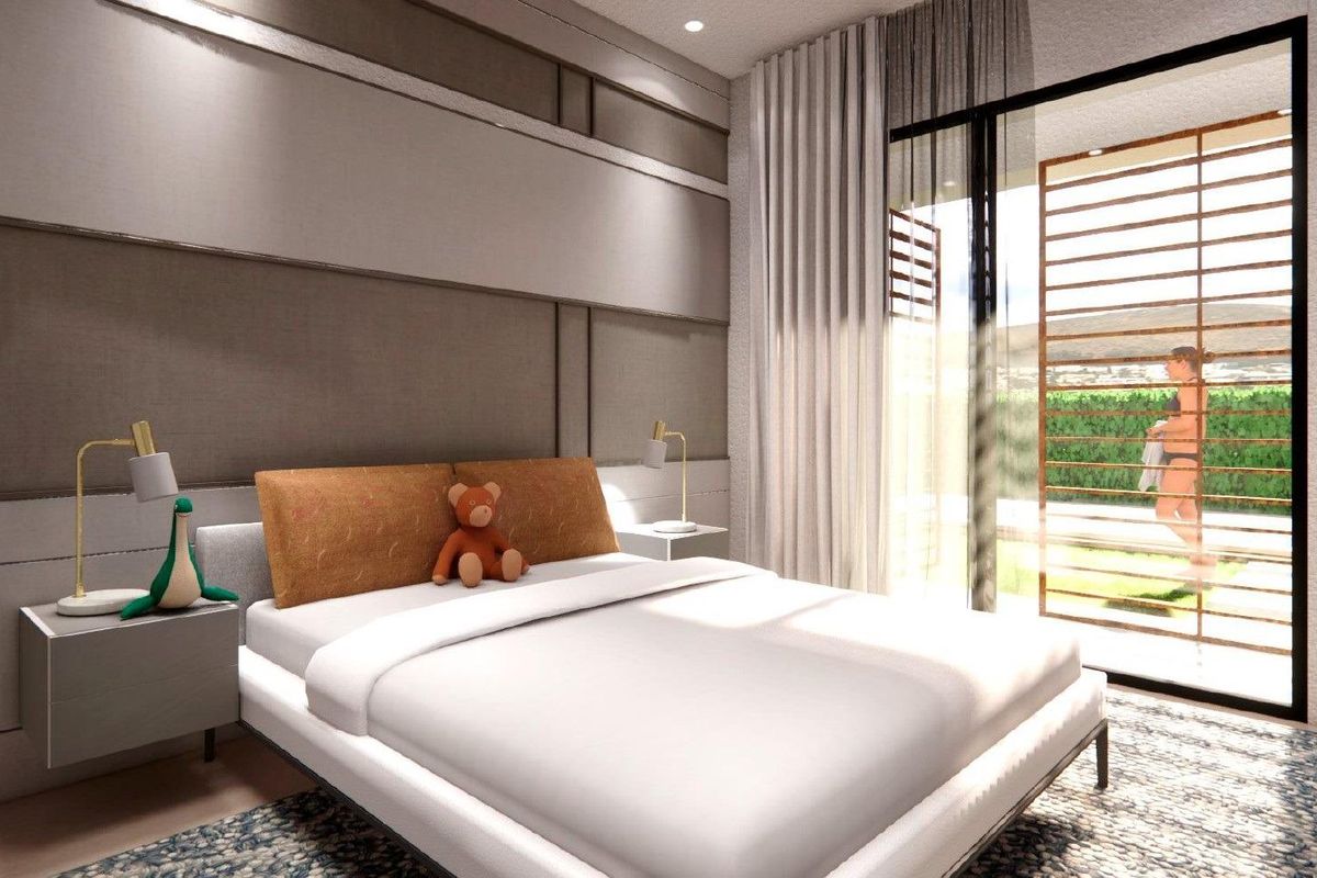 Gezellige gastenkamer met moderne inrichting in een villa gelegen in Torre Pacheco, Costa Calida.