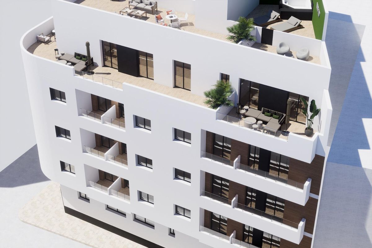1-Hálószoba Apartman Torrevieja Terasz - Kép 14