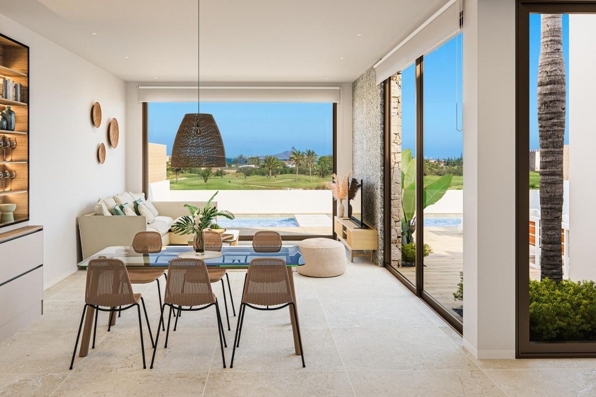 Badezimmer der Villa in Los Alcazares