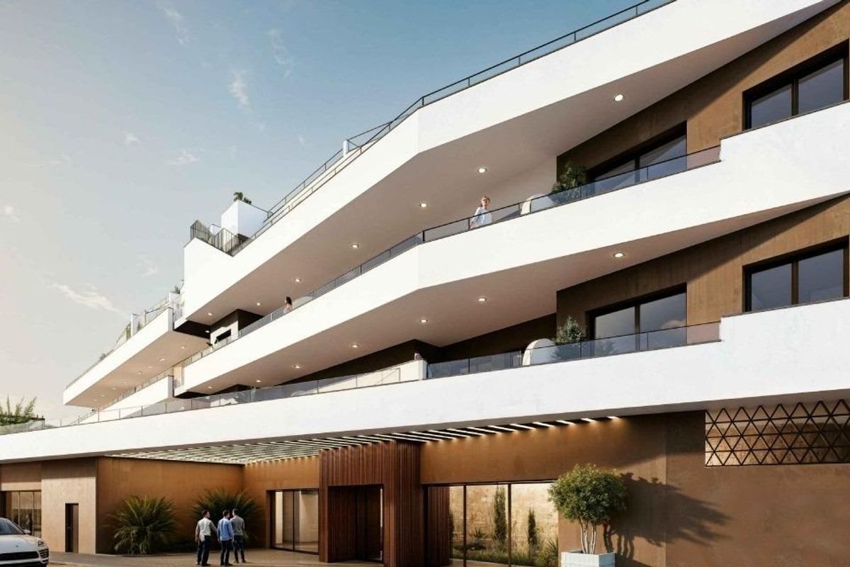 Badezimmer im Neubau-Apartment Formentera