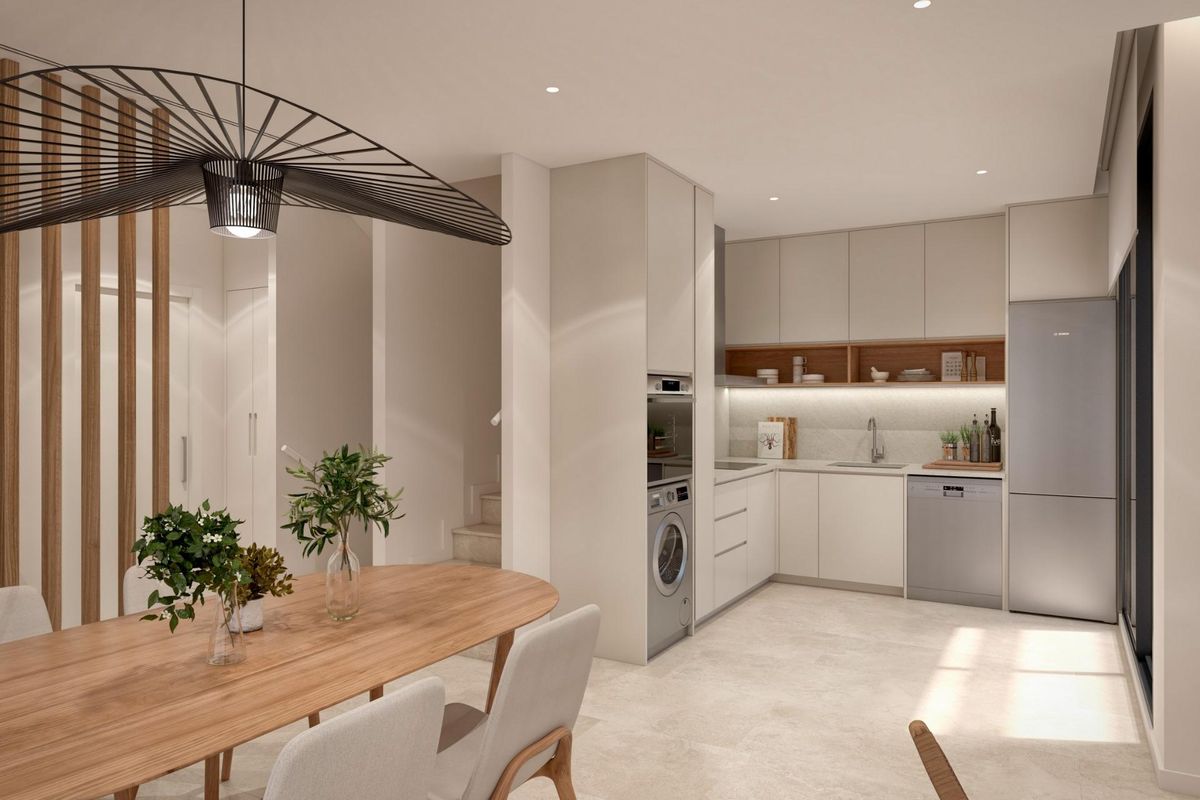 Badkamer met moderne afwerking