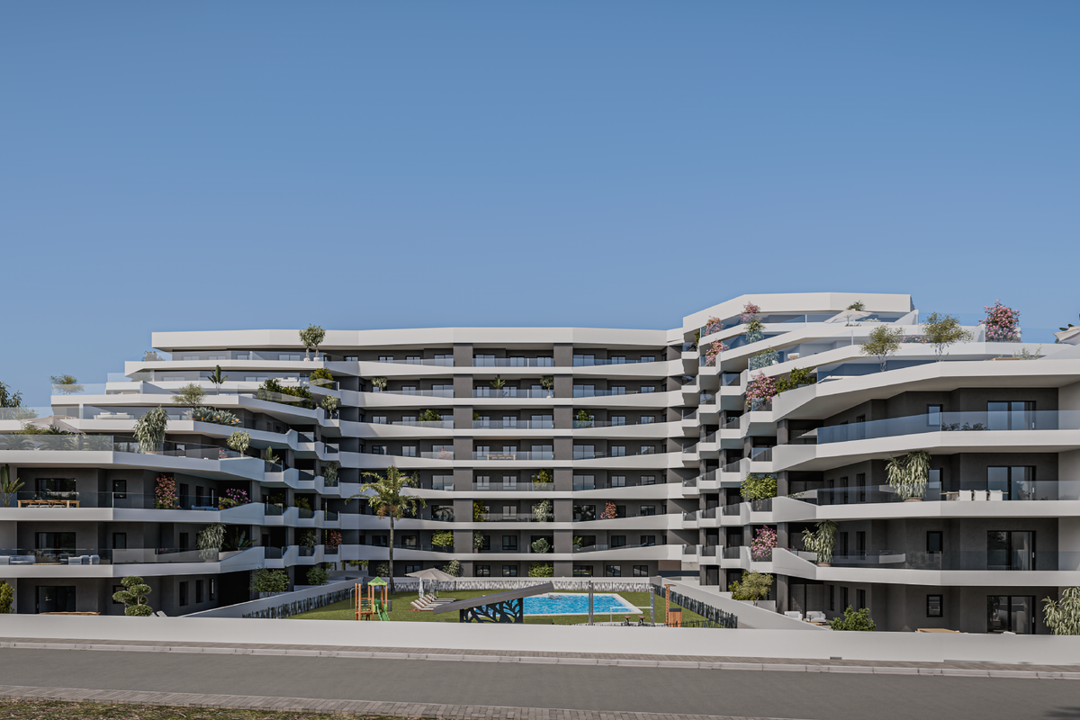 Visualisatie van het exterieur – Nature Resort, San Miguel de Salinas