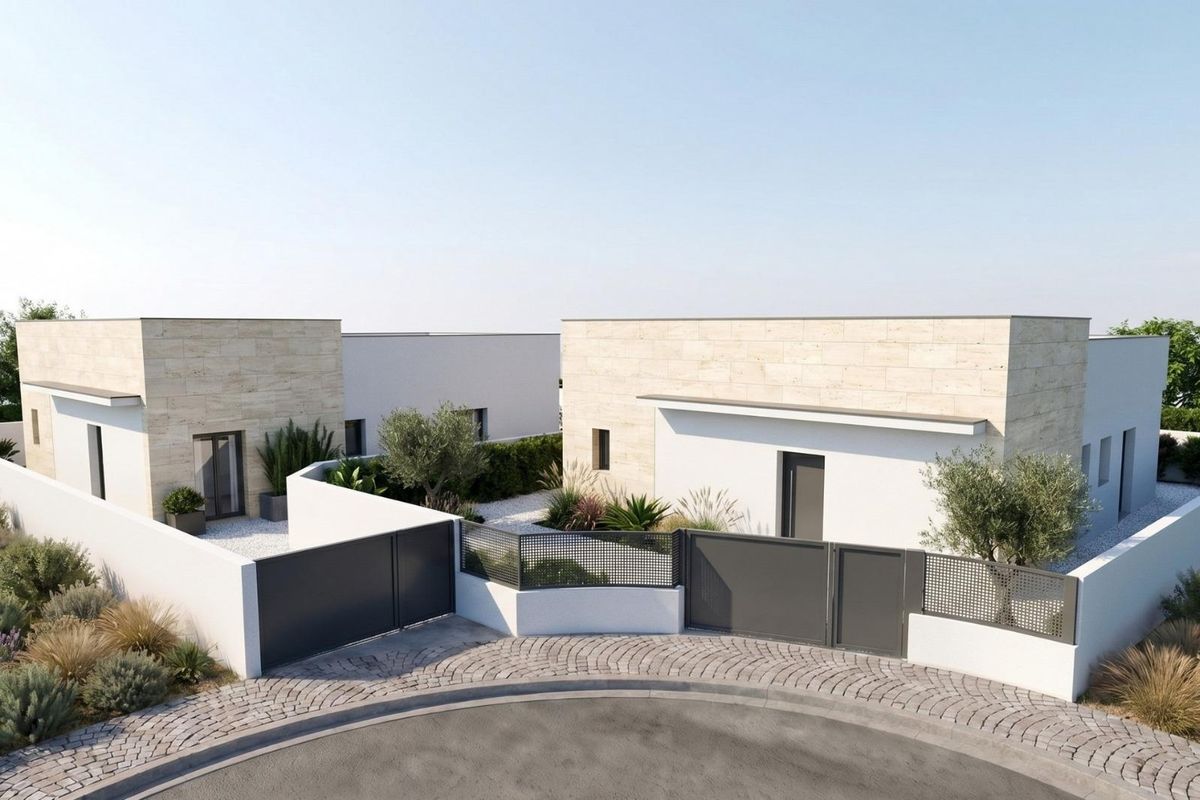 Development of 2 newly built detached villas with private swimming pools at the Mazarrón Country Club