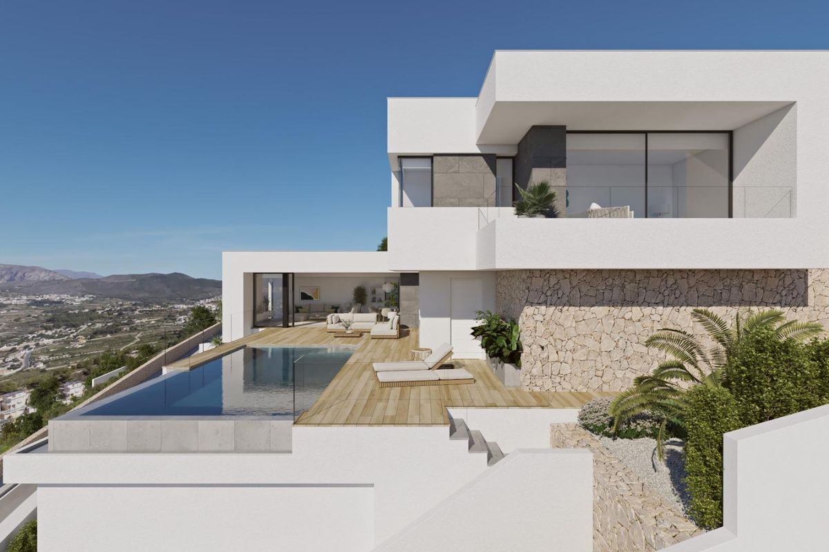 Spacious living area with natural light