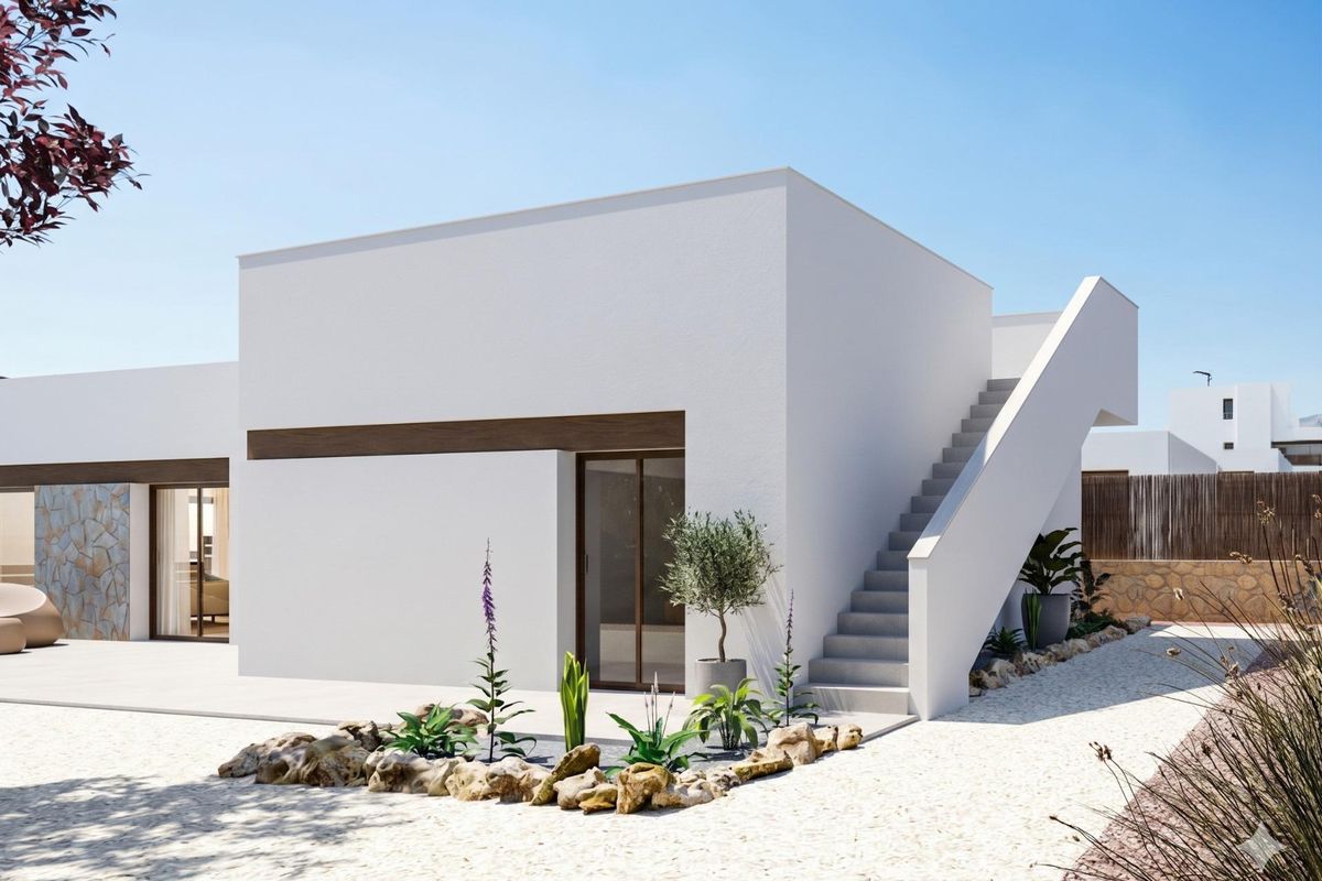 Privatpool der Villa in Finestrat