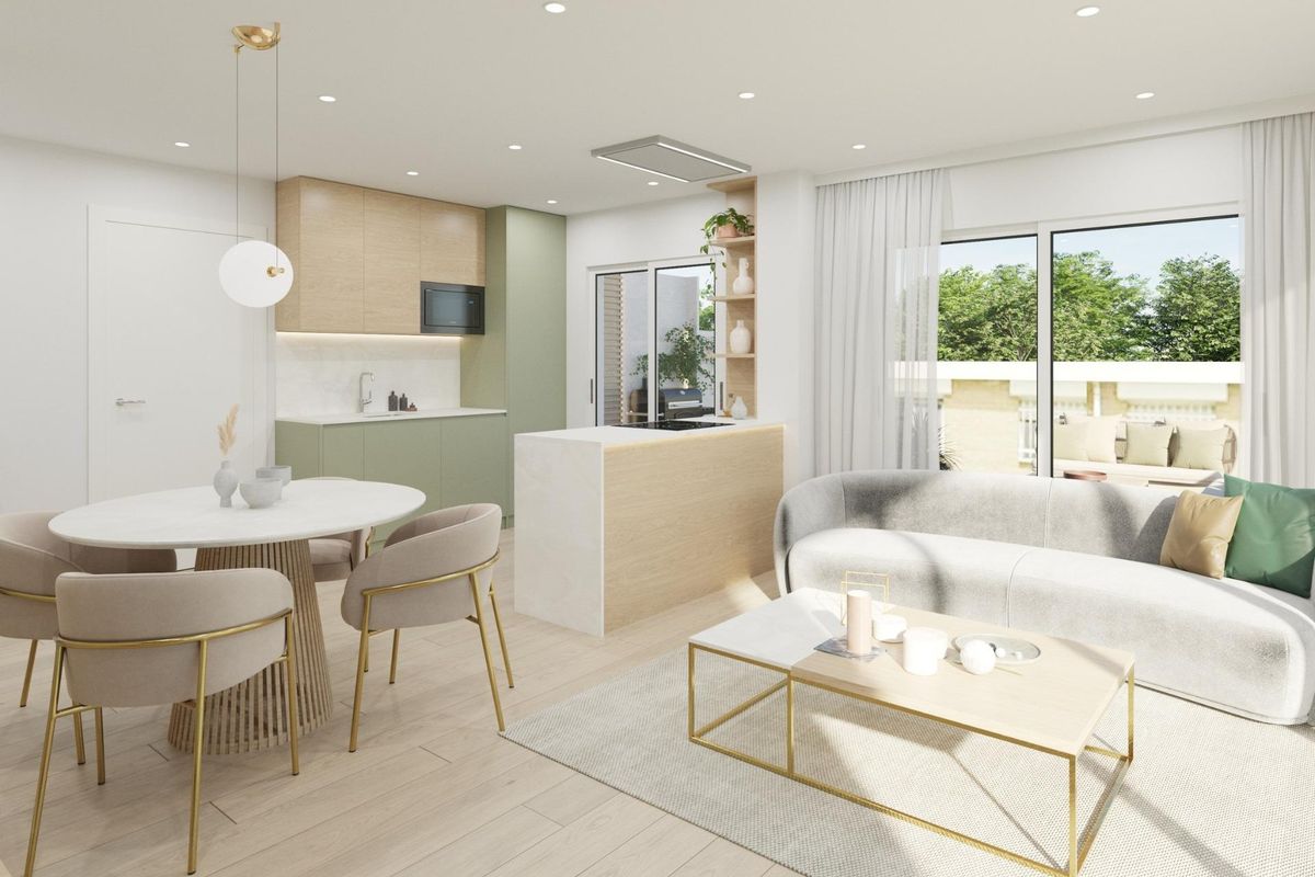 Nieuwbouwwoningen vlakbij het strand in het centrum van Guardamar del Segura