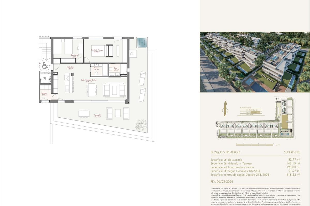 Interieur van het appartement in Estepona