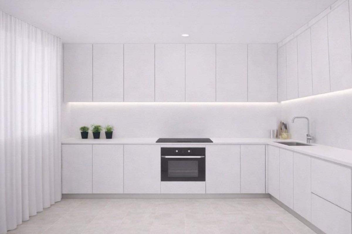 Buitenaanzicht van Torrevieja appartementencomplex