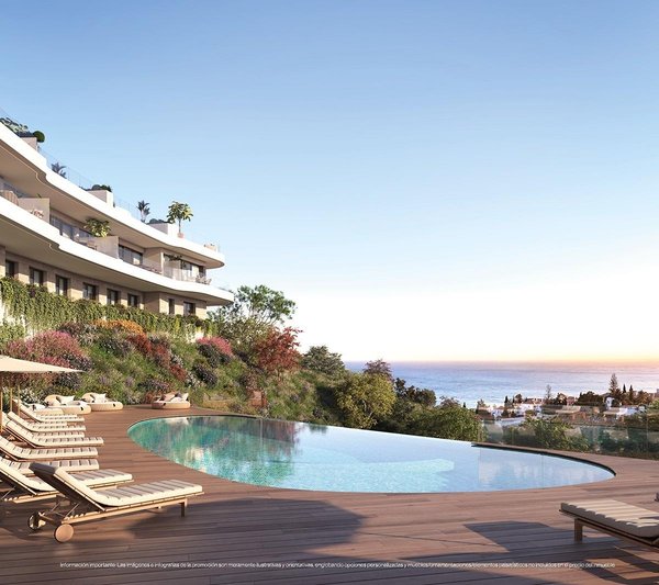 Luxus-Stadthaus in Fuengirola mit Meerblick