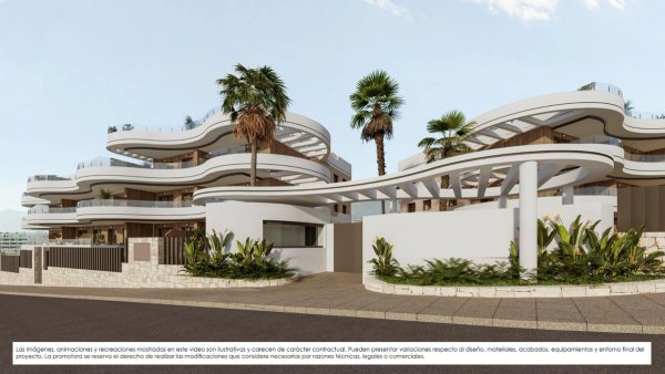 Apartment in Finestrat mit Terrasse