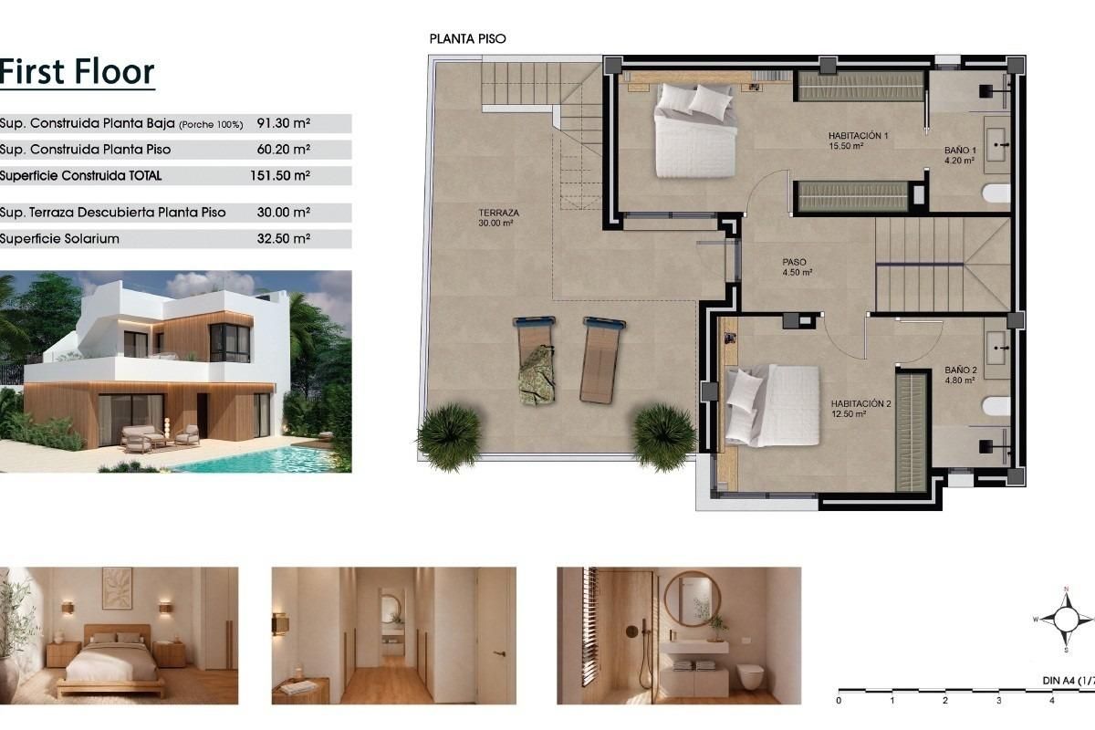 Villa driveway Orihuela