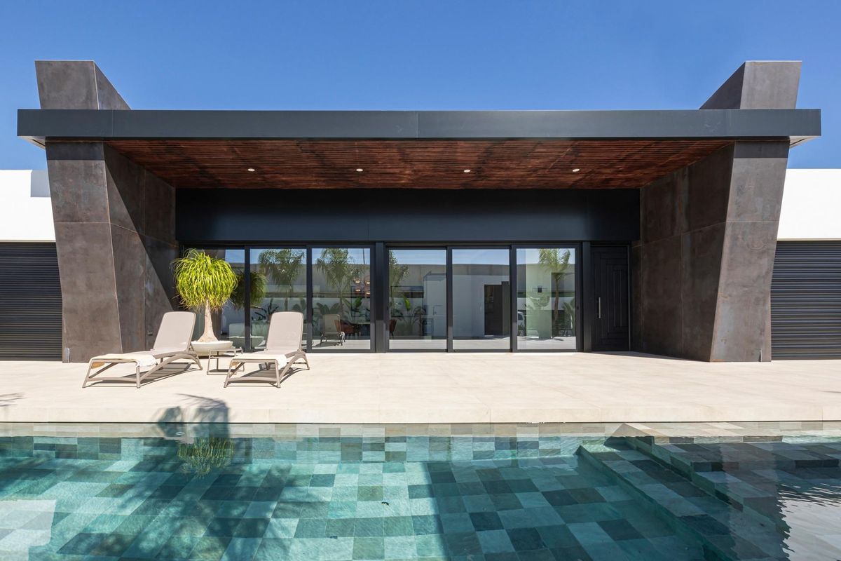 Wohnzimmer der Villa in Rojales