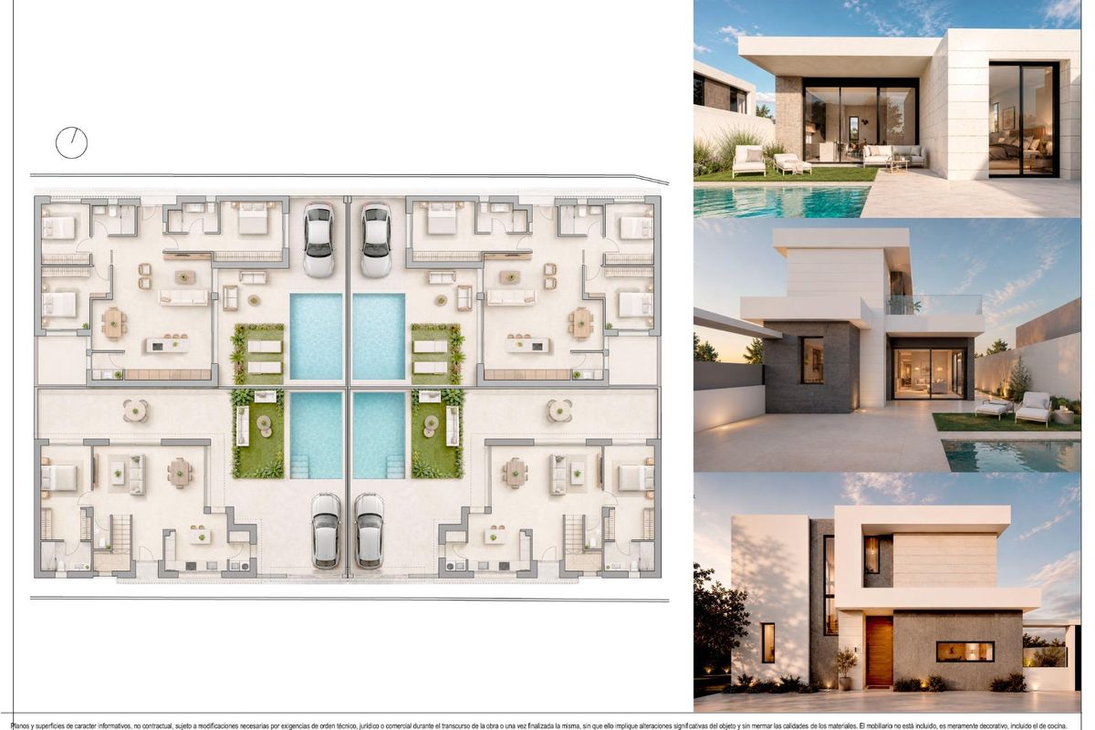 Küche der Villa in Pilar de la Horadada
