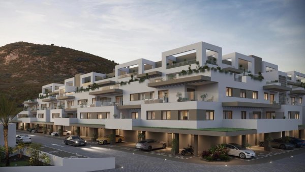 Modern appartementencomplex met 1-slaapkamers, gelegen in Pulpi, Costa de Almeria, Spanje.