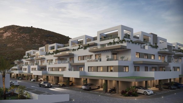 Modern appartementencomplex met 1-slaapkamers, gelegen in Pulpi, Costa de Almeria, Spanje.