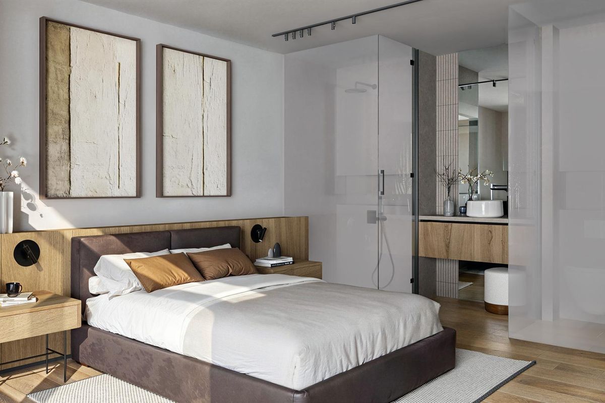 Lift toegang in het appartementencomplex