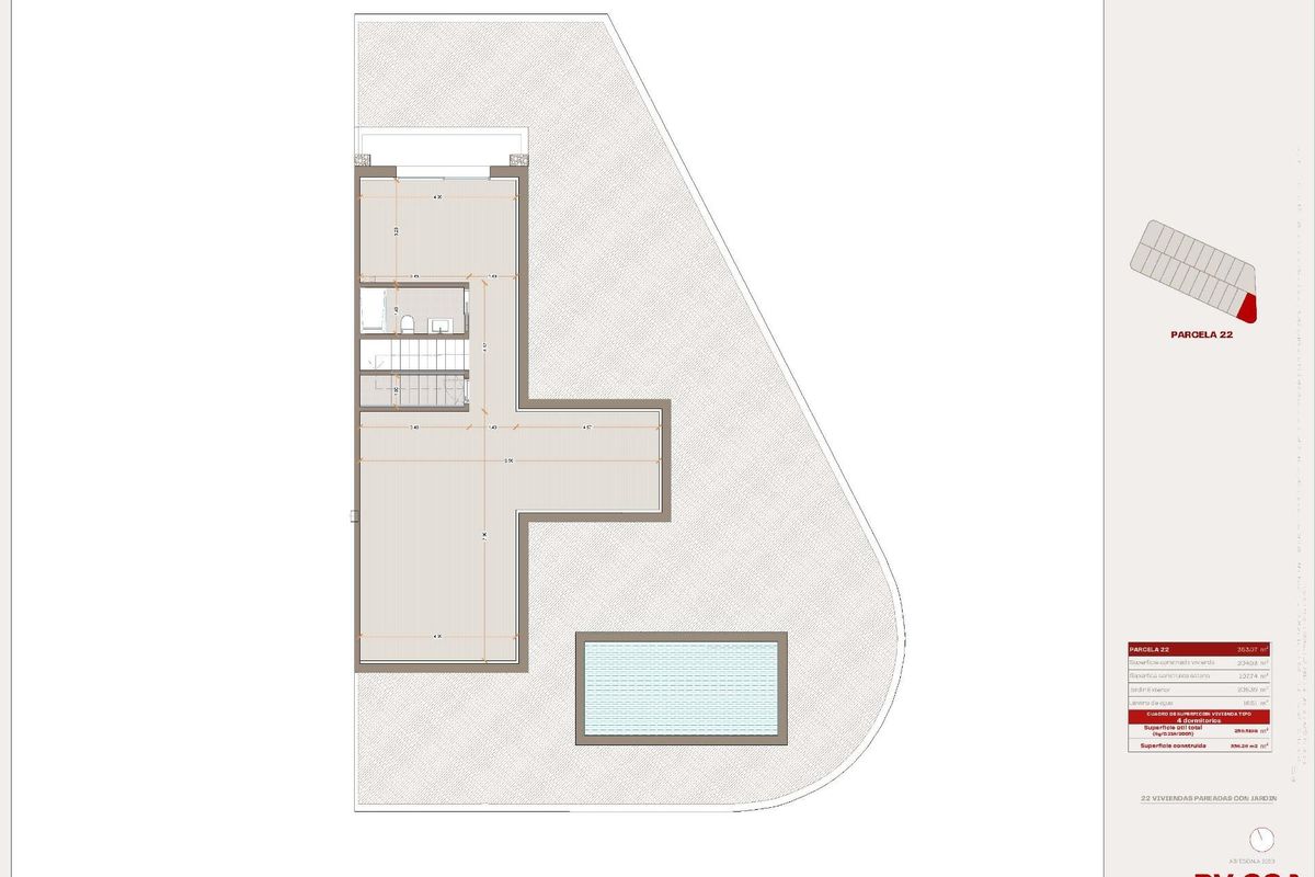 4-Hálószobás Town House Alhaurín Terasz - Kép 12