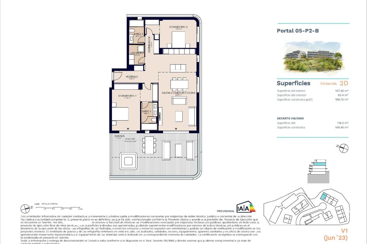 Estepona apartman kilátás a teraszról