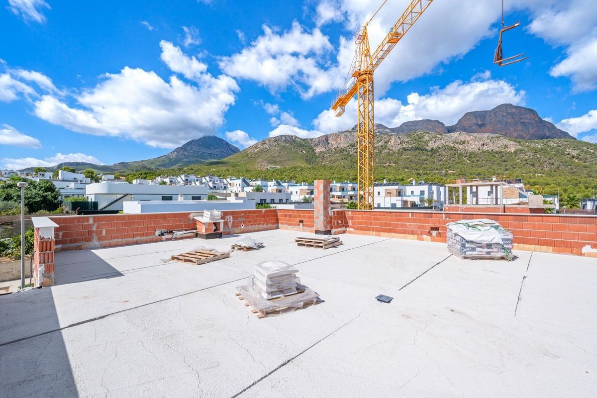 Moderne luxe villa's te koop in Polop de la Marina, Costa Blanca