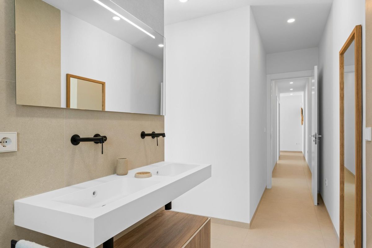 Garden view from San Javier villa