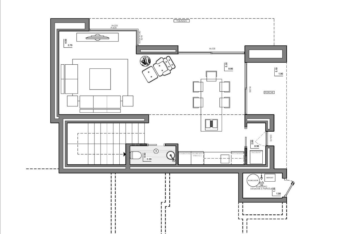 Zweistöckige Villa in Cumbre del Sol