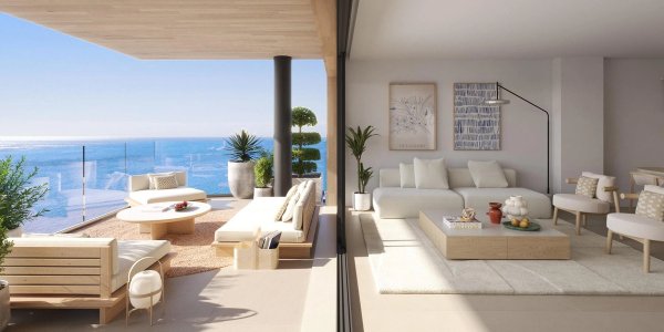 Exclusieve nieuwbouwappartementen en penthouses met uitzicht op zee in Fuengirola