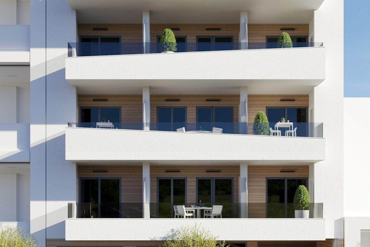 Modern apartment exterior in Torrevieja