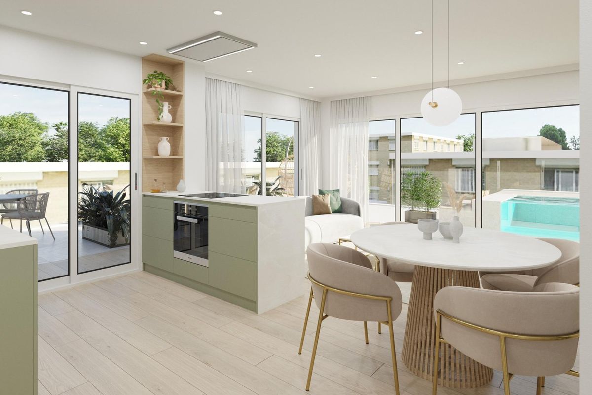 Nieuwbouwwoningen vlakbij het strand in het centrum van Guardamar del Segura