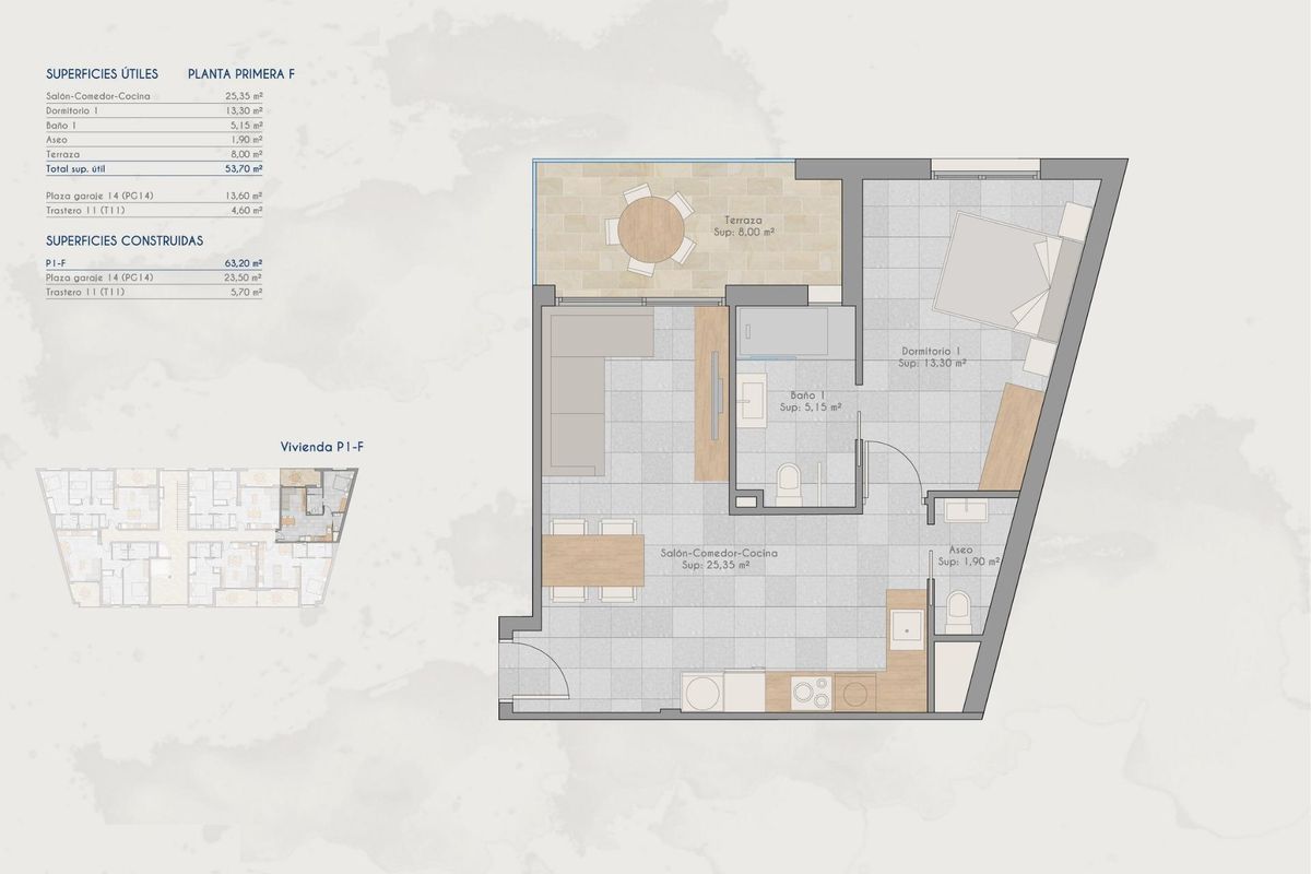 Nearby beach in San Pedro del Pinatar