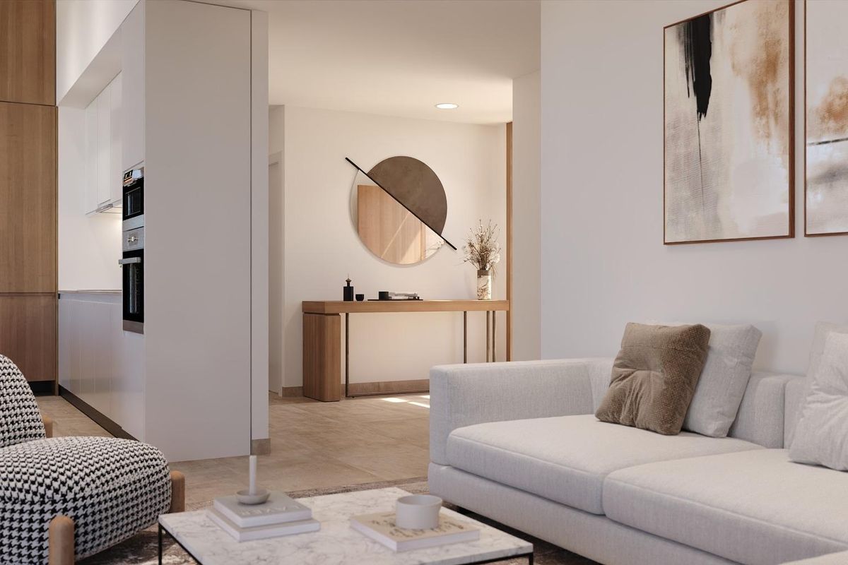 Stijlvol interieur van een 3-slaapkamer villa in Fuente Álamo met een moderne woonruimte.