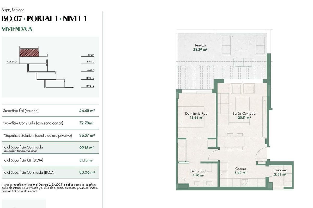Slaapkamer met groot raam Mijas