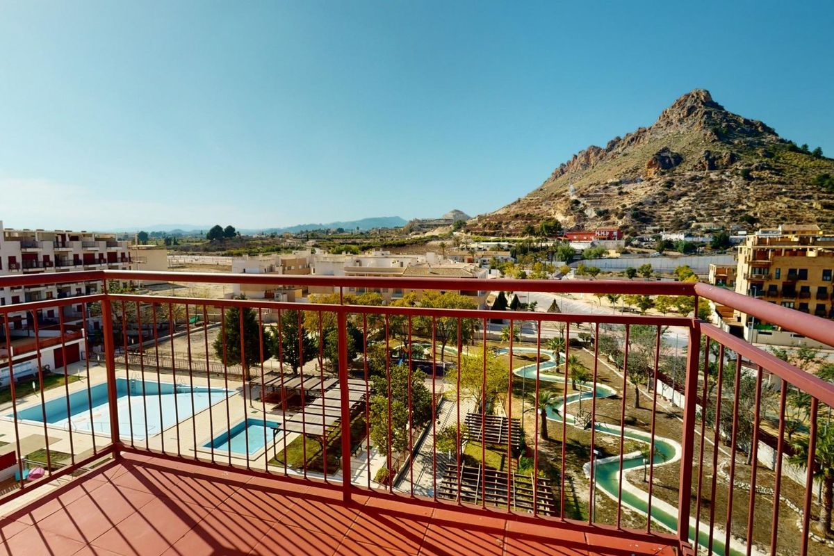 Access to thermal pools near Archena