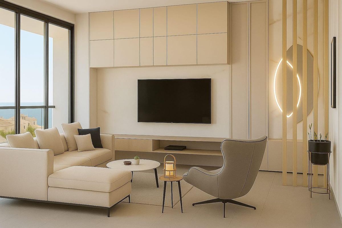 Rooftop solarium with private pool