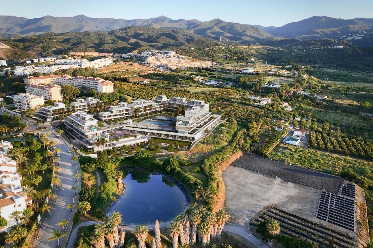 Moderne keuken in appartement Estepona