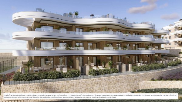 Wohnung in Finestrat mit Terrasse