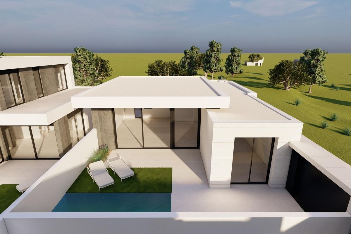 Essbereich der Villa in Pilar