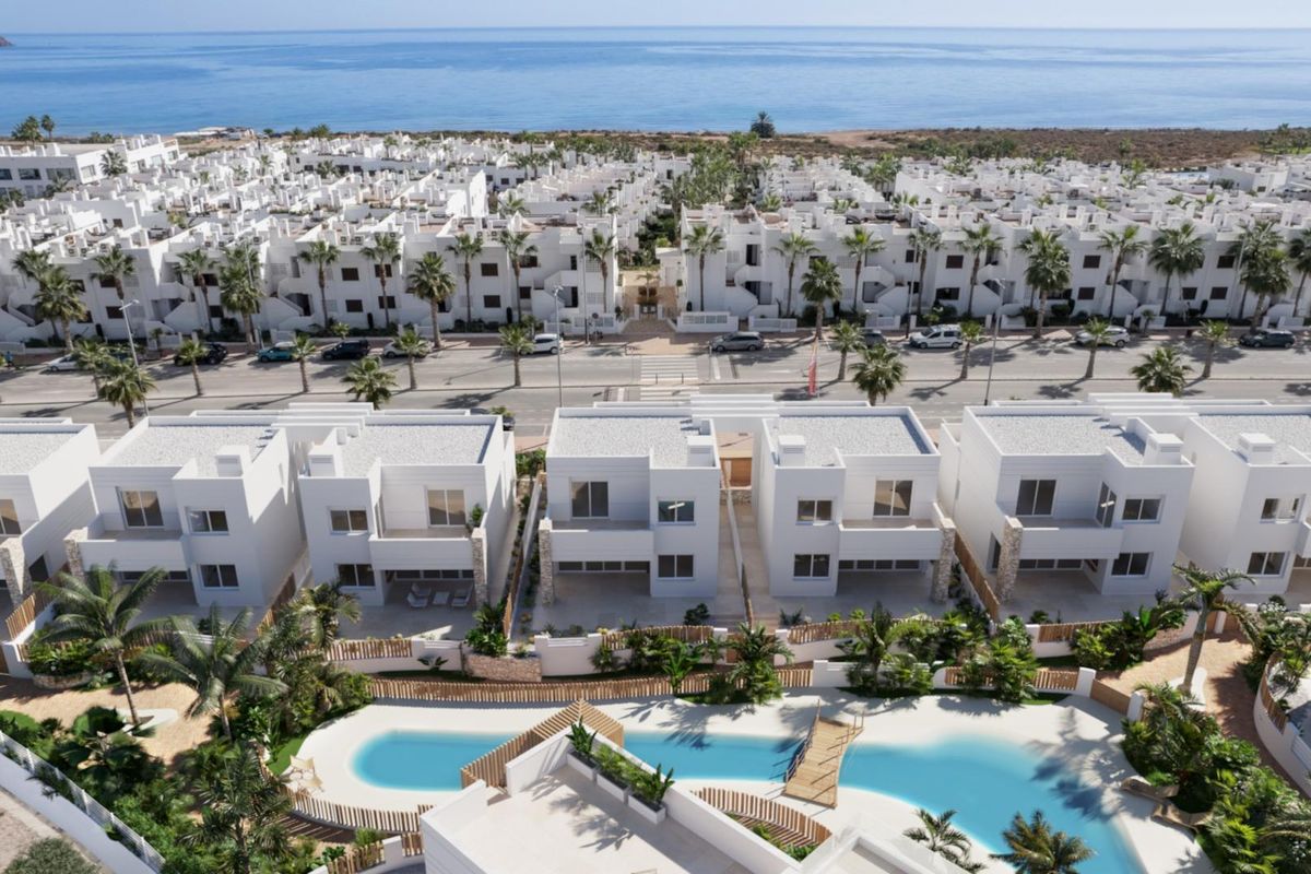 Nieuwbouwwoningen en bungalows op slechts 250 meter van het strand in Mar de Pulpí