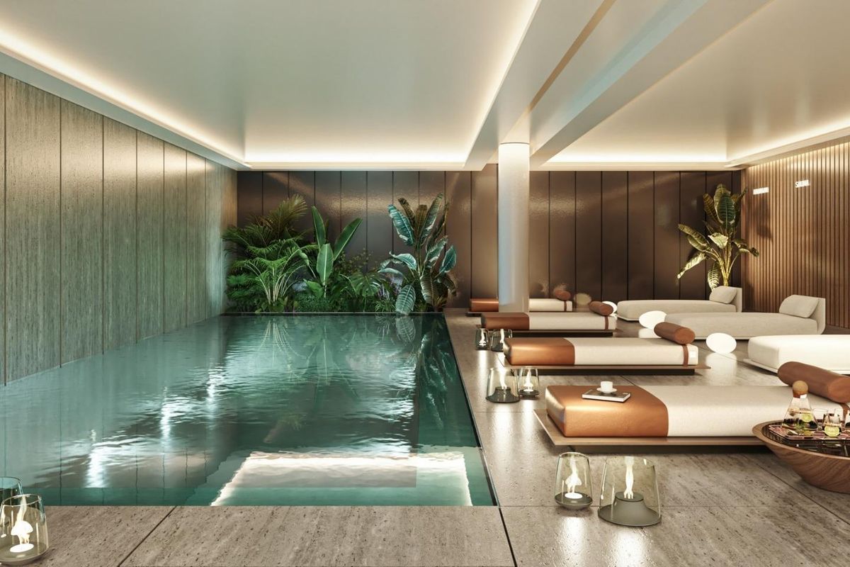 Spa en sauna faciliteiten in Marbella complex