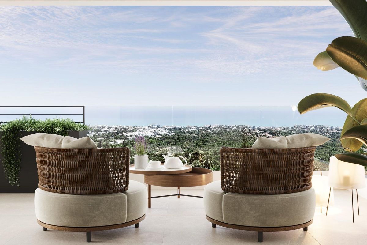 Villa met zeezicht in Mijas