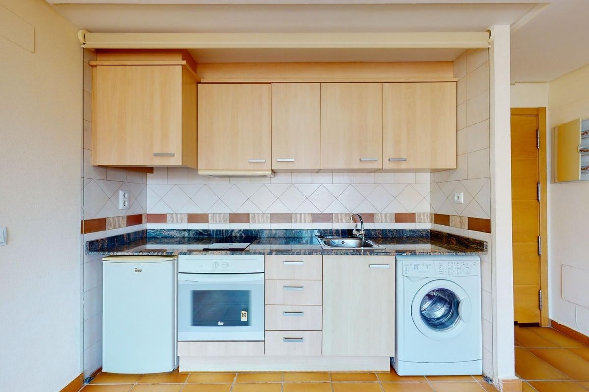 Pool area of residential complex in Archena