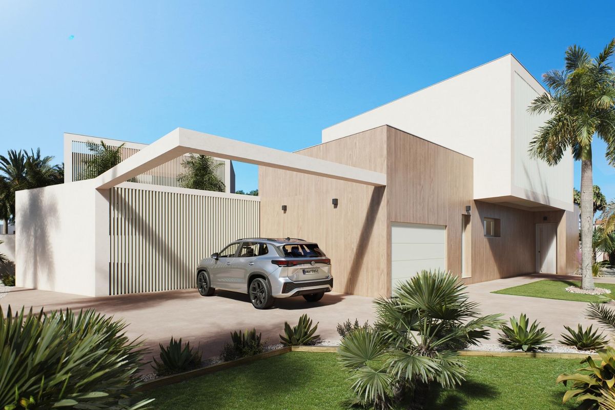 Blick auf das Mittelmeer von der Villa in Orihuela