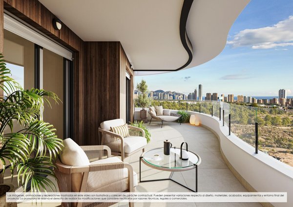 Apartment in Finestrat mit Terrasse