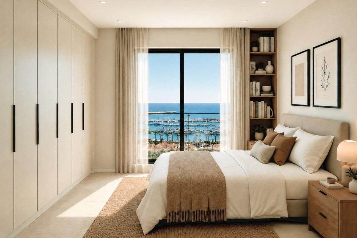 Proximity to Torrevieja marina from apartment