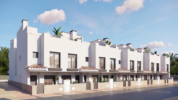 Town house in Torre Pacheco with pool view