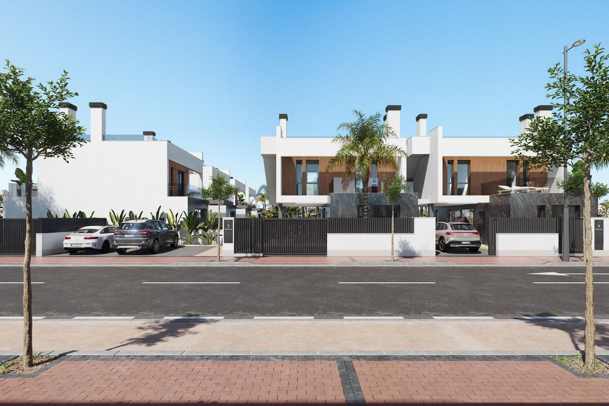 Strand van Los Alcázares nabij villa