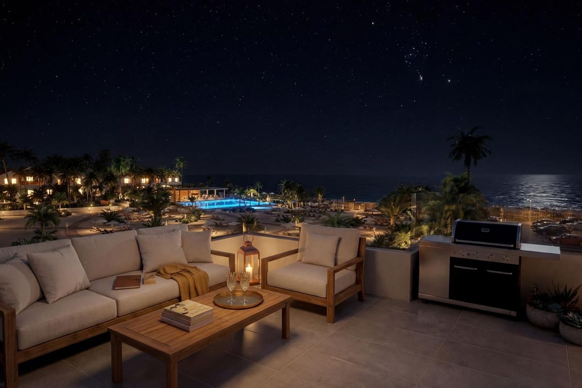 Spacious living room in Vera apartment