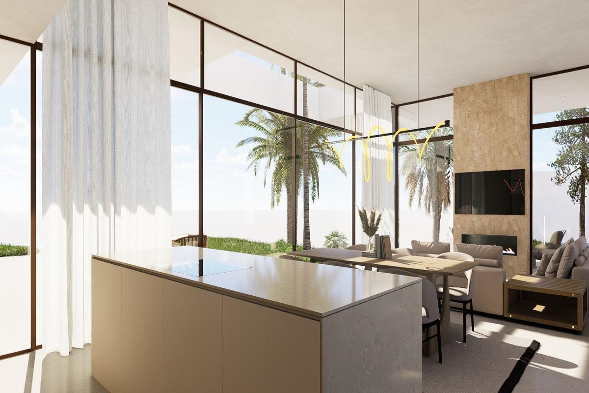 Private swimming pool and terrace