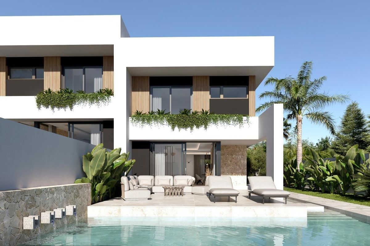Moderne keuken in villa Orihuela Costa