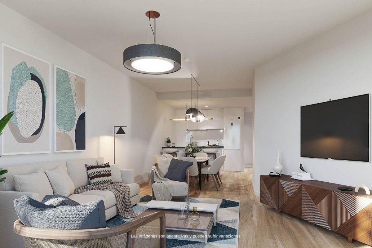 Buitenzijde van het appartementengebouw in Mijas