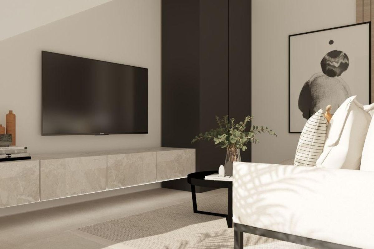 Ruime woonkamer in Alhama appartement